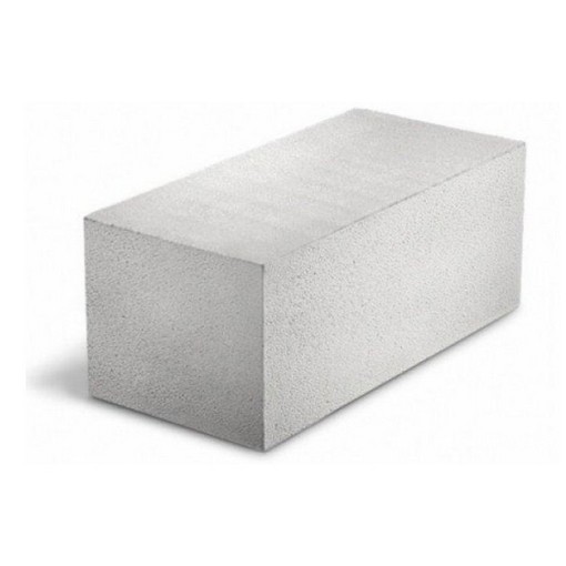Блок из ячеистого бетона Грас газосиликатный 100х250х625 мм