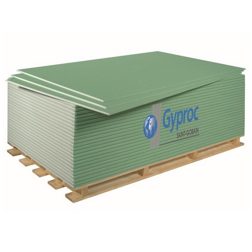 Гипсокартонный лист Gyproc В GKFI УК 3000х1200х12.5 мм