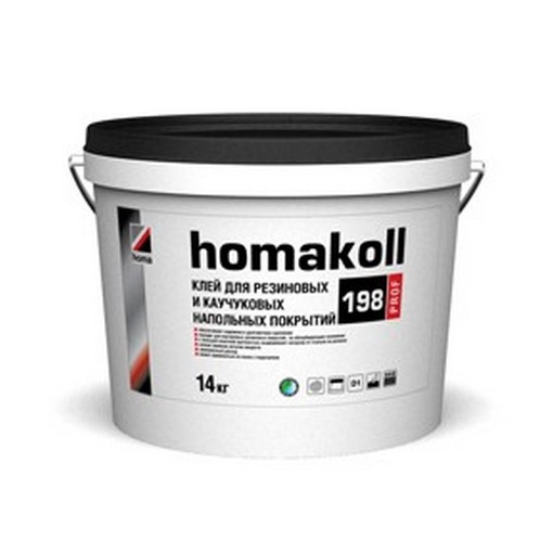 Клей для напольных покрытий Homa Homakoll 198 Prof 10 кг