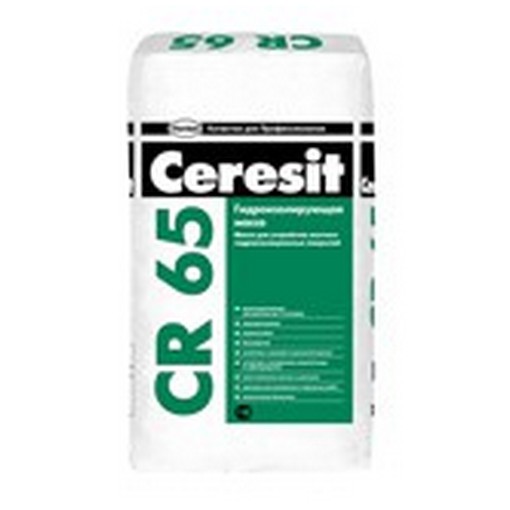 Масса гидроизоляционная Ceresit CR 65 25 кг