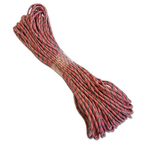 Шнур плетеный полипропиленовый усиленный цветной 6 мм 50 м