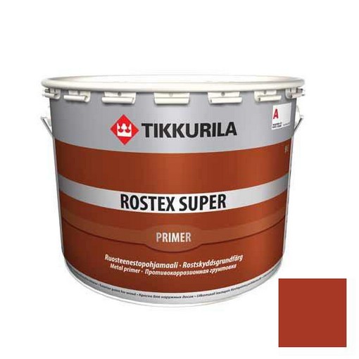 Грунтовка противокоррозионная Tikkurila Rostex Super красно-коричневая 1 л