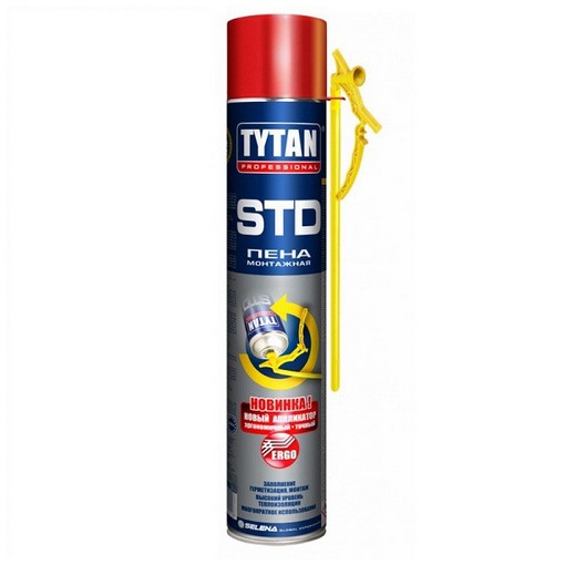 Пена монтажная Tytan Professional STD Ergo 750 мл