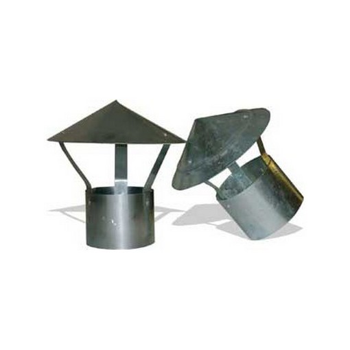 Зонт дымовой оцинкованная сталь D115 мм